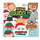 Squidglys Plush Keyring - Christmas Festive Friends