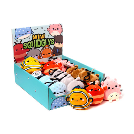 Squidglys Plush Keyring - Sealife