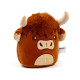 Squidglys Plush Toy - Highland Coo Cow