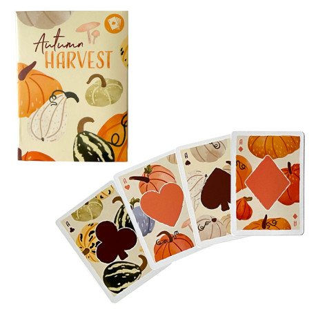 Standard Deck of Playing Cards - Autumn Harvest