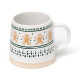 Stoneware Mug - Christmas Gingerbread Man