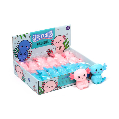 Stretchy Squeezy Fidget Toy - Axolotl