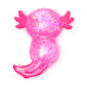 Stretchy Squeezy Fidget Toy - Glitter Axolotl