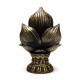 Thai Buddha Figurine - Red and Gold Seated Lotus