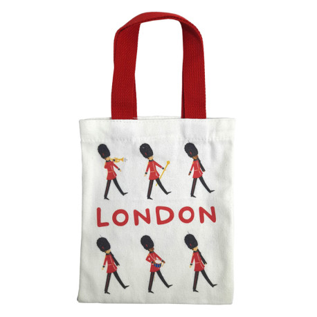 Tote Shopping Bag (Small) - London Souvenir Guardsman