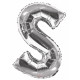 34&quot;&quot;  Letter Balloon - S - Silver