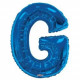 34&quot;&quot;  Letter Balloon -  G - Blue