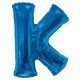 34&quot;&quot;  Letter Balloon -  K - Blue