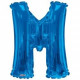 34&quot;&quot;  Letter Balloon -  M - Blue