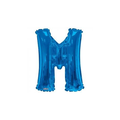 34""  Letter Balloon -  M - Blue