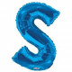 34&quot;&quot;  Letter Balloon -  S - Blue