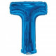 34&quot;&quot;  Letter Balloon -  T - Blue