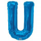 34&quot;&quot;  Letter Balloon -  U - Blue