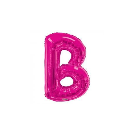 34""  Letter Balloon -  B - Pink