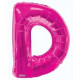 34&quot;&quot;  Letter Balloon -  D - Pink