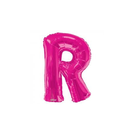 34""  Letter Balloon - R - Pink