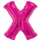 34&quot;&quot;  Letter Balloon - X - Pink