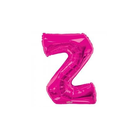 34""  Letter Balloon - Z - Pink