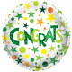 ECO Balloon - Congrats Green (18 Inch)