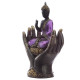 Decorative Purple and Black Buddha - Protector