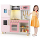 Kitchen Playset for Kids with Realistic Lights and Sounds