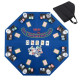 120CM 8-Player Foldable Poker Table Top with Carrying Bag