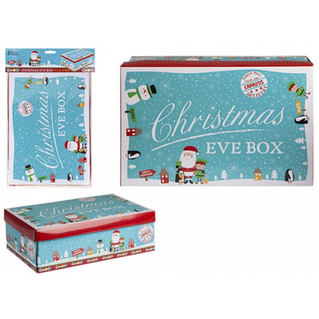 Small Blue Character Christmas Eve Box