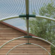 Outsunny 3x3(m) Replacement Gazebo Canopy, Double Tier Roof Top for Garden, Patio, Outdoor, Khaki (TOP ONLY)