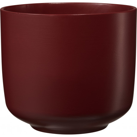 Bari Ceramic Pot Red (13cm x 12cm)