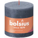 Bolsius Rustic Shine Twilight Blue Pillar Candle (100mm x 100mm)