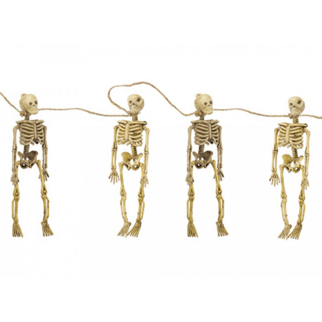 Hanging Skeleton Garland