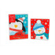 Mini Cute Cards Snowman &amp; Penguin 24pk