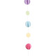 Pastel Colours Circle Balloon Tail