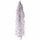 Metallic Silver &amp; White Balloon Tassels (For 18 Inch Balloons)