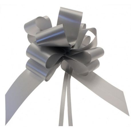 Silver Pull Bow 50mm