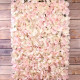 Pink and Cream Hydrangea Flower Wall Panel 40 x 60cm