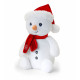 Keeleco Snowman with Hat &amp; Scarf (25cm)