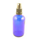 Glass Bottles Blue York with Mist Sprayer / Atomiser Cap 50ml