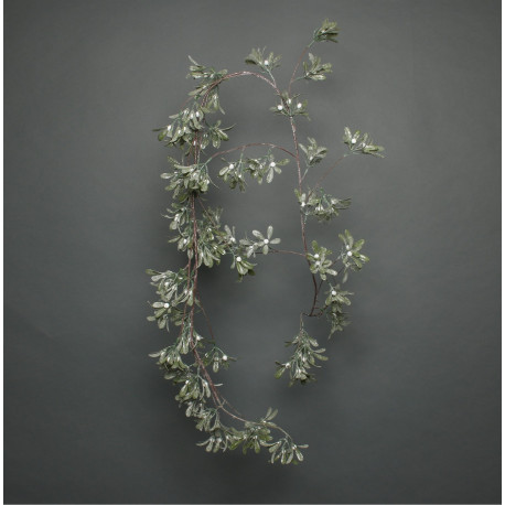 Frosted White Berry Garland (180cm)