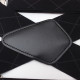 50mm Wide Diamond-shaped Dark Grain Trouser Braces Suspenders Adjustable Unisex Trousers Suspander - Black
