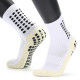2 Pairs Men Anti Slip Football Socks Sport Socks Athletic Long Socks - White