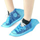 50 Pair Disposable Blue Shoe Covers Overshoes Carpet