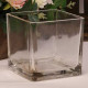 Clear Glass Cube 12cm