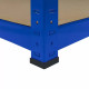 Monster Racking T-Rax Corner Storage Shelf Unit, Blue, 90cm Wide