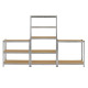 Monster Racking 10 x Galwix Galvanised Steel Shelves, 90cm Wide