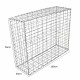 Gabion Baskets 100 x 95 x 30cm / 2 Pack