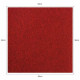 40 x Carpet Tiles 10m2 / Scarlet Red &amp; Sand