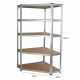 Galwix 90cm Racking Bundle: Corner Shelving and 2 Garage Racking Bays