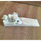 Hand carved Doorstop - Kitten