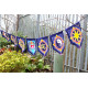 7 Flags Banner - Love in the Center